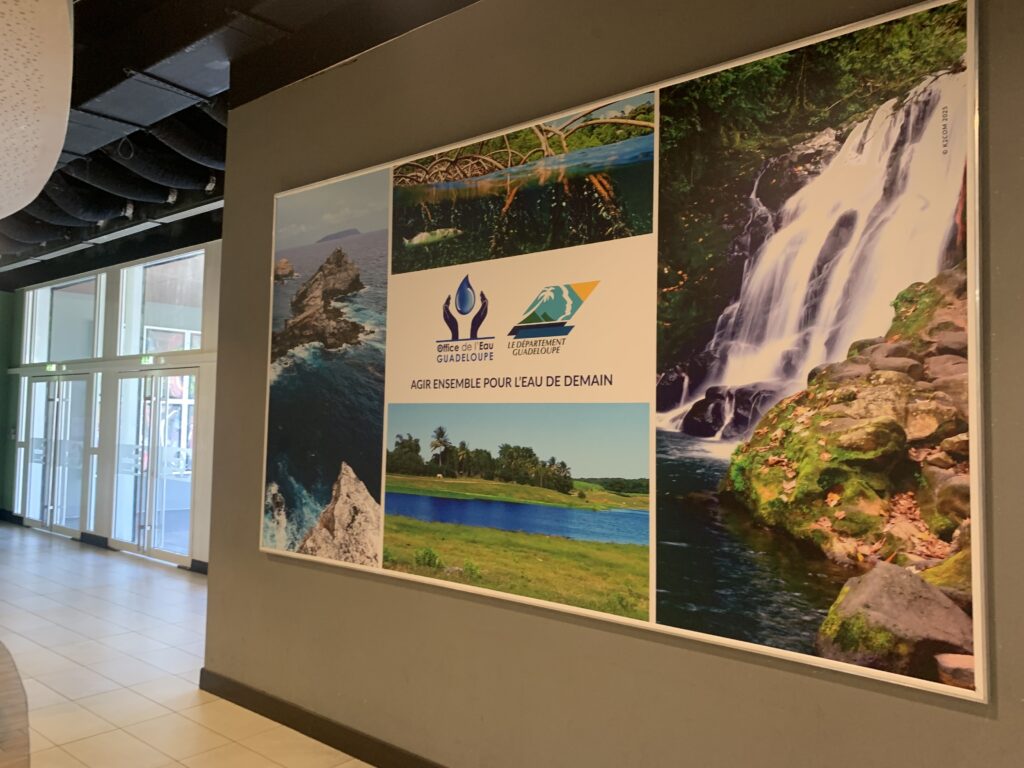GRAND FORMAT CINESTAR OFFICE DE L’EAU DE GUADELOUPE ODE