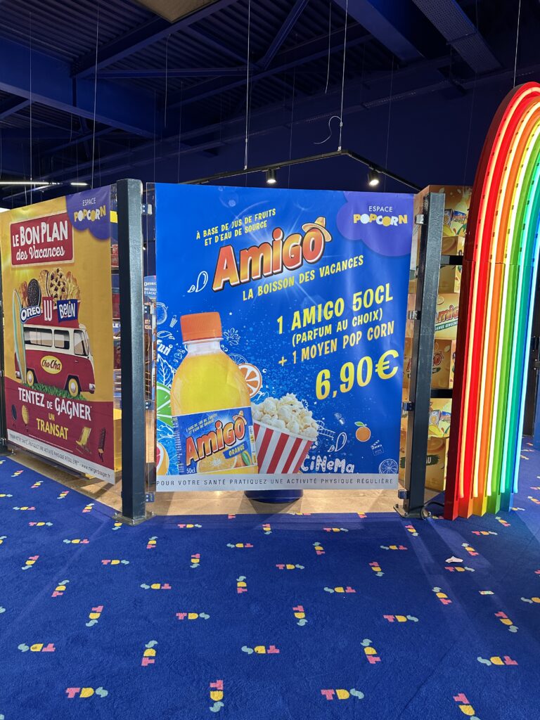 OP ESPACE POPCORN TDS : AMIGO et MONDELEZ