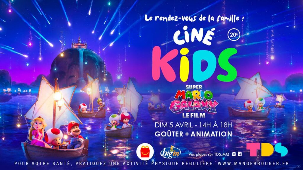 CINÉ KIDS SUPER MARIO TDS