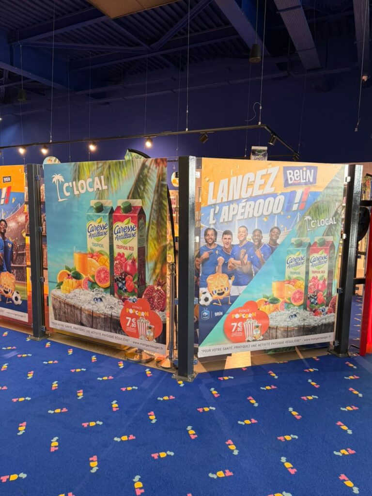 OP ESPACE POPCORN TDS : CARESSES & BELIN